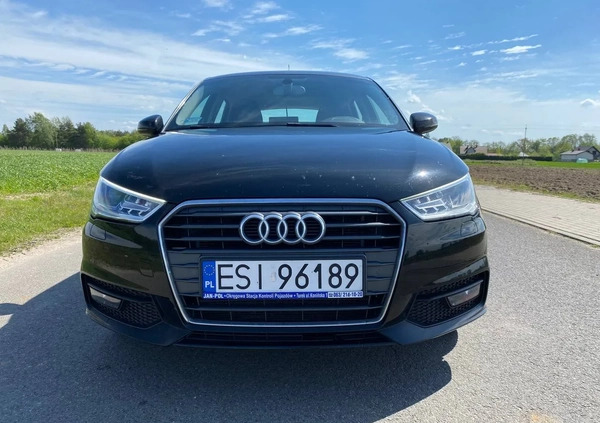 Audi A1 cena 37900 przebieg: 149377, rok produkcji 2015 z Sieradz małe 121